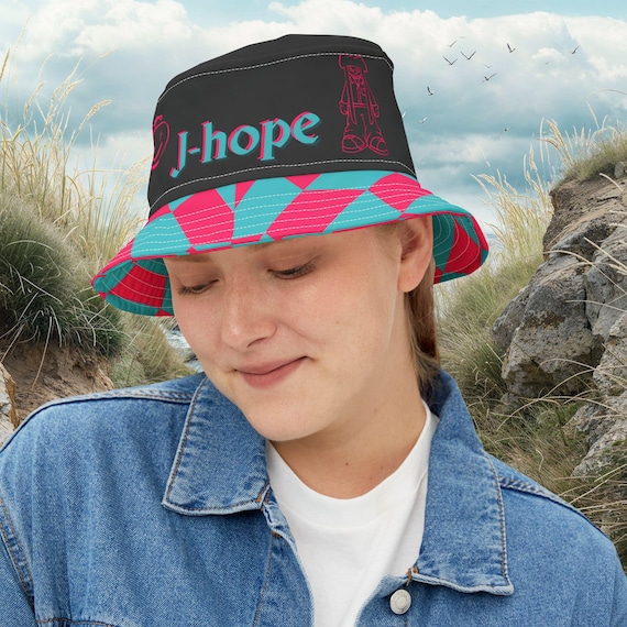 Bucket Hat, Jack in the Box BTS J-hope JITB, Headwear Cap