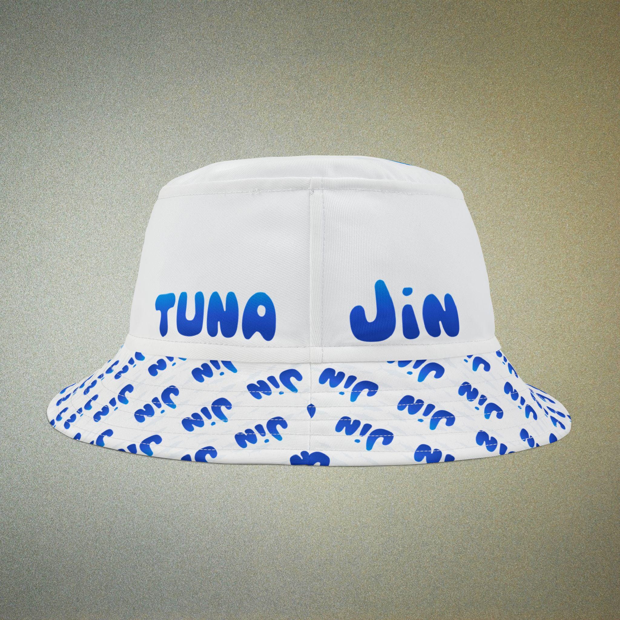 BTS Jin Super Tuna Bucket Hat, Kim Seokjin Cap, Runseokjin