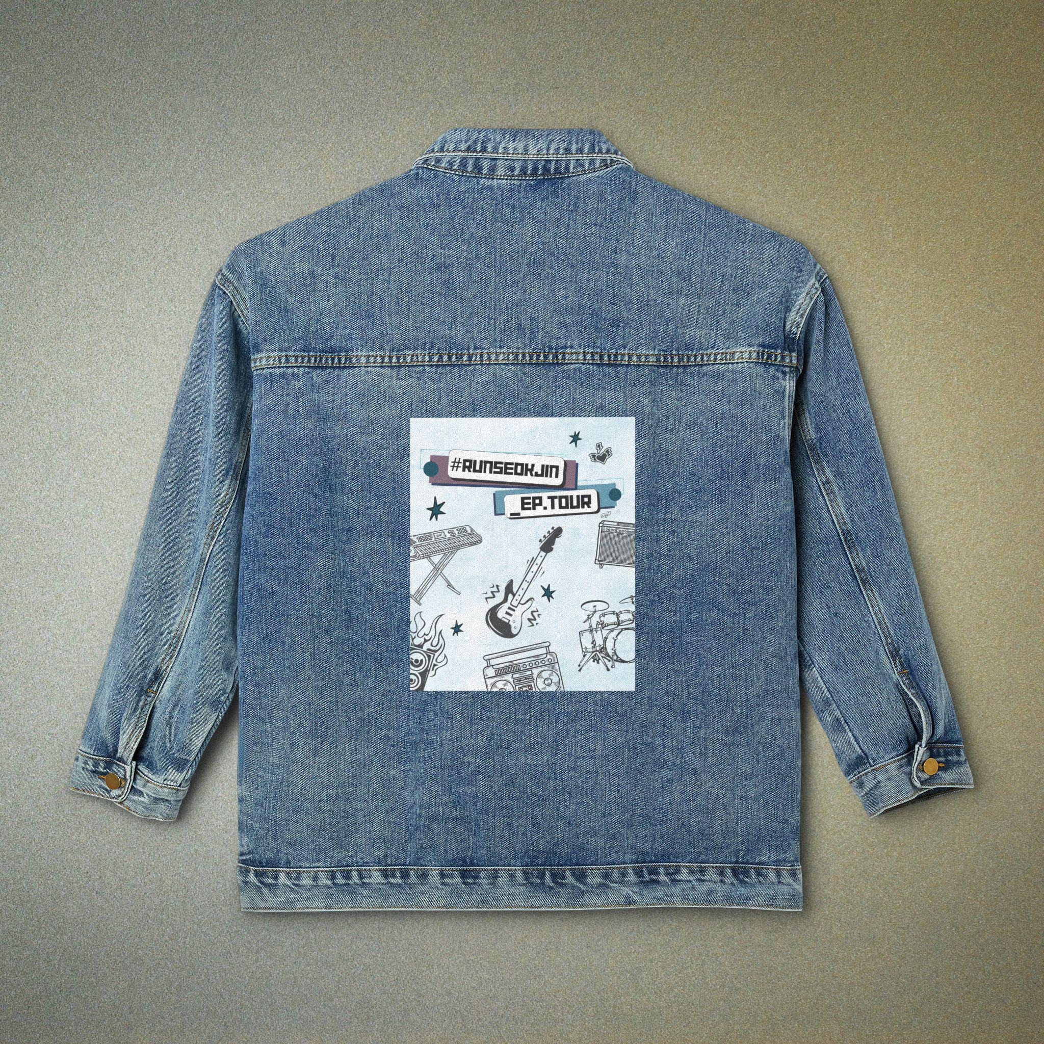 防弾少年団(BTS) - RUNSEOKJIN Denim Jacket デニムジャケット WWH Ｌ 防弾少年団(BTS) - RUNSEOKJIN Denim Jacket デニムジャケット