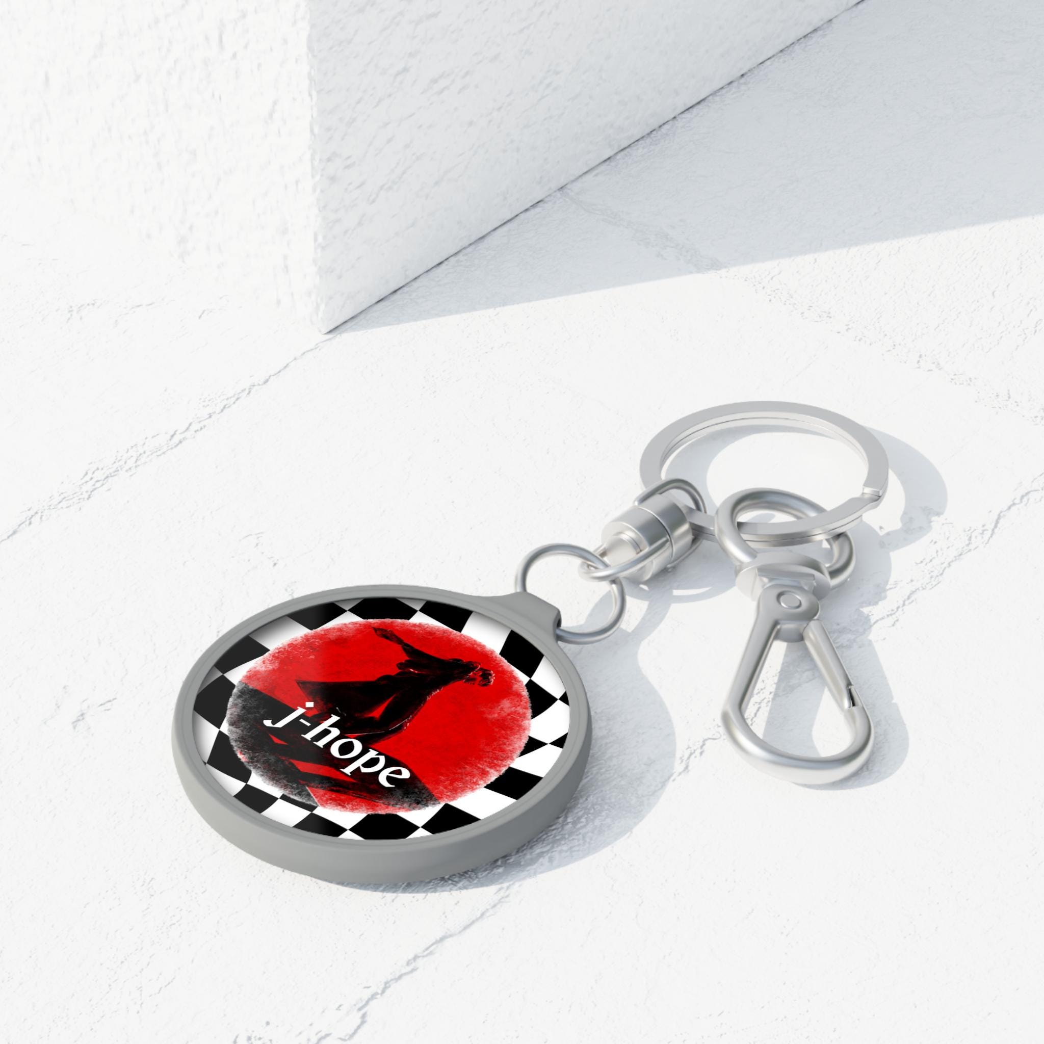 デパート 送料無料 BTS J-hope HOTS Hope on the Stage Keyring Tag - B&W アイドル