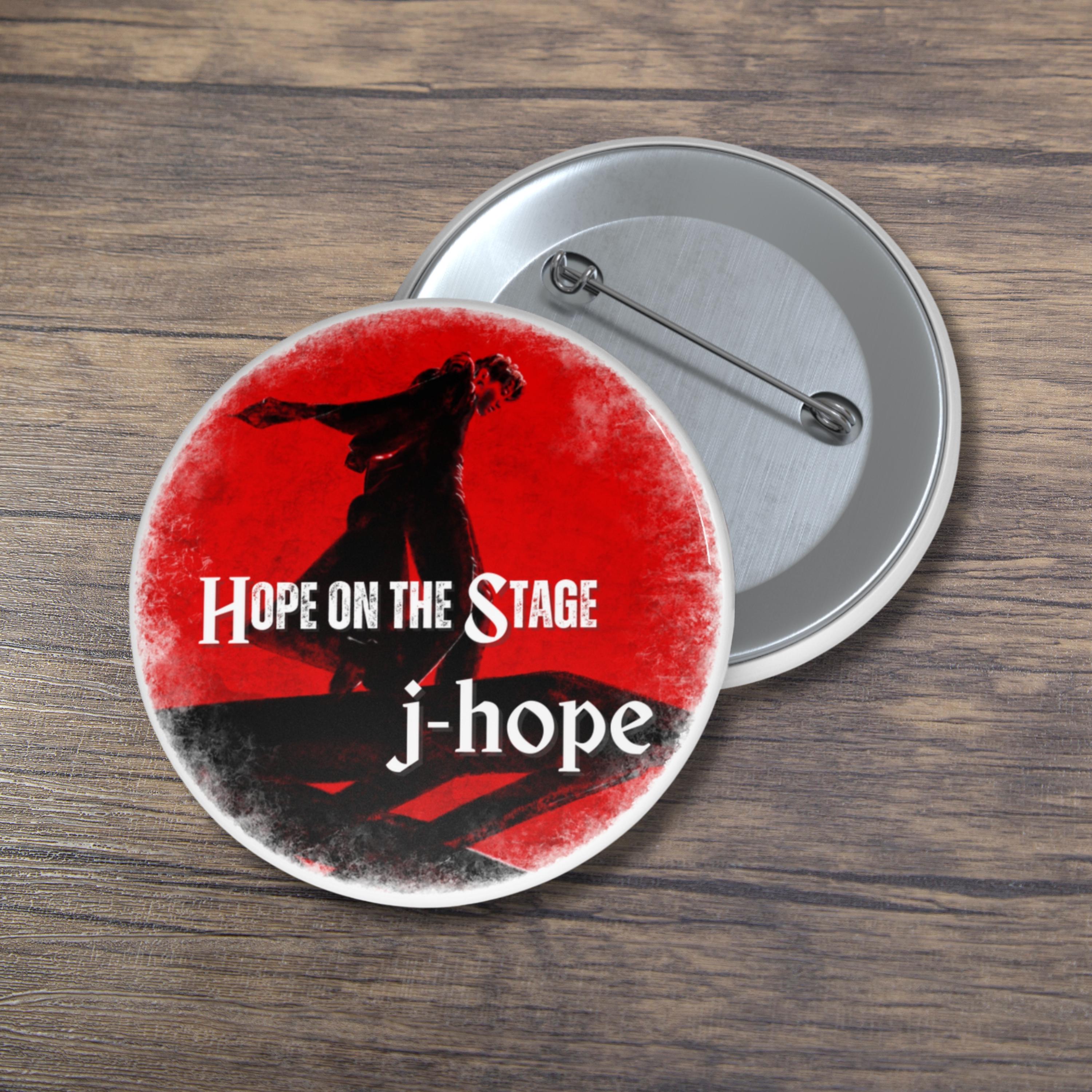 BTS J-hope HOTS Hope on the Stage Keyring Tag - B&W