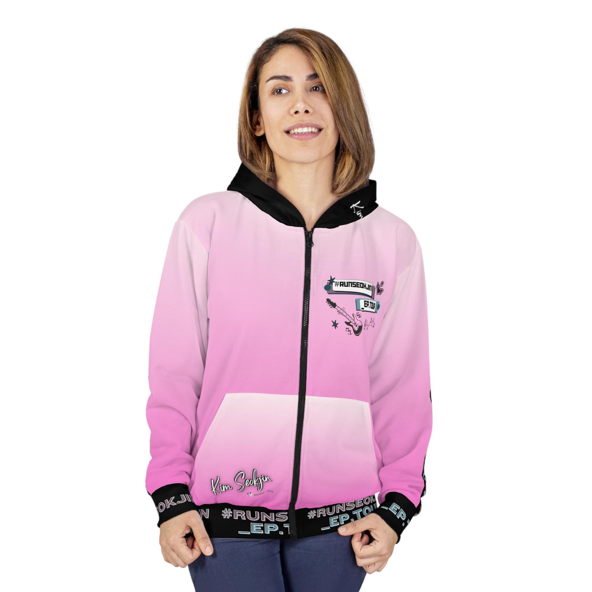 RUNSEOKJIN_EP.TOUR ZIP UP HOODIE フーディー M BTS Jin Runseokjin Eptour, Unisex Zip Hoodie Sweatshirt, BTS