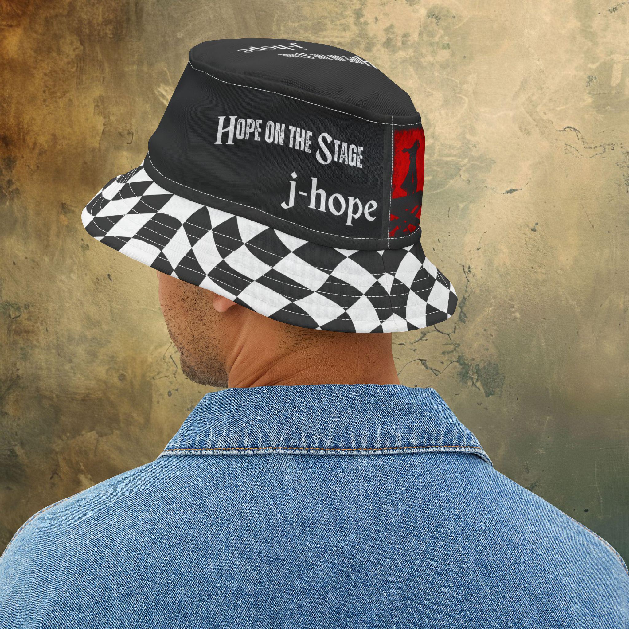 Bucket Hat, Hope on the Stage BTS J-hope HOTS, Headwear Cap