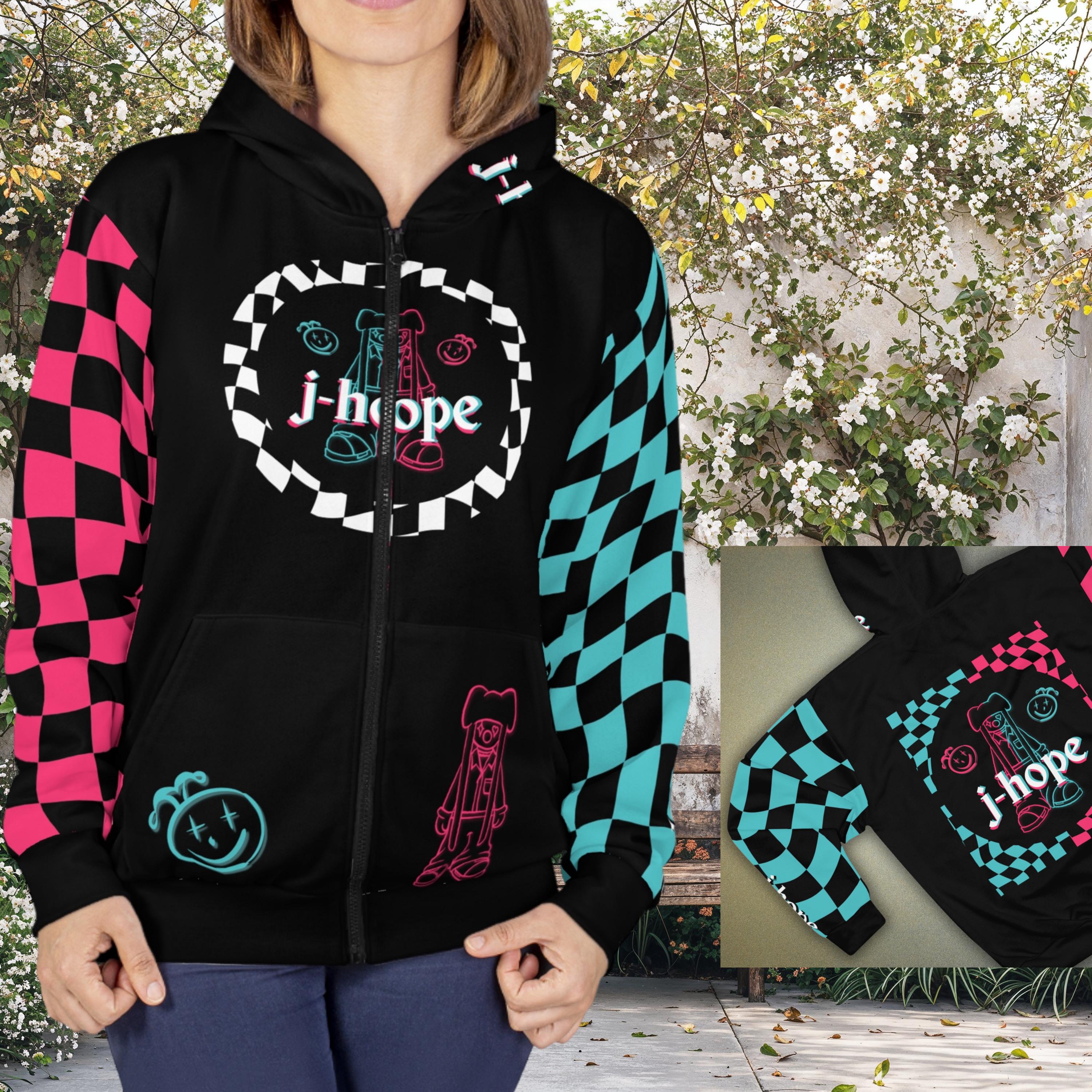 Zip up Jacket Bts - Etsy