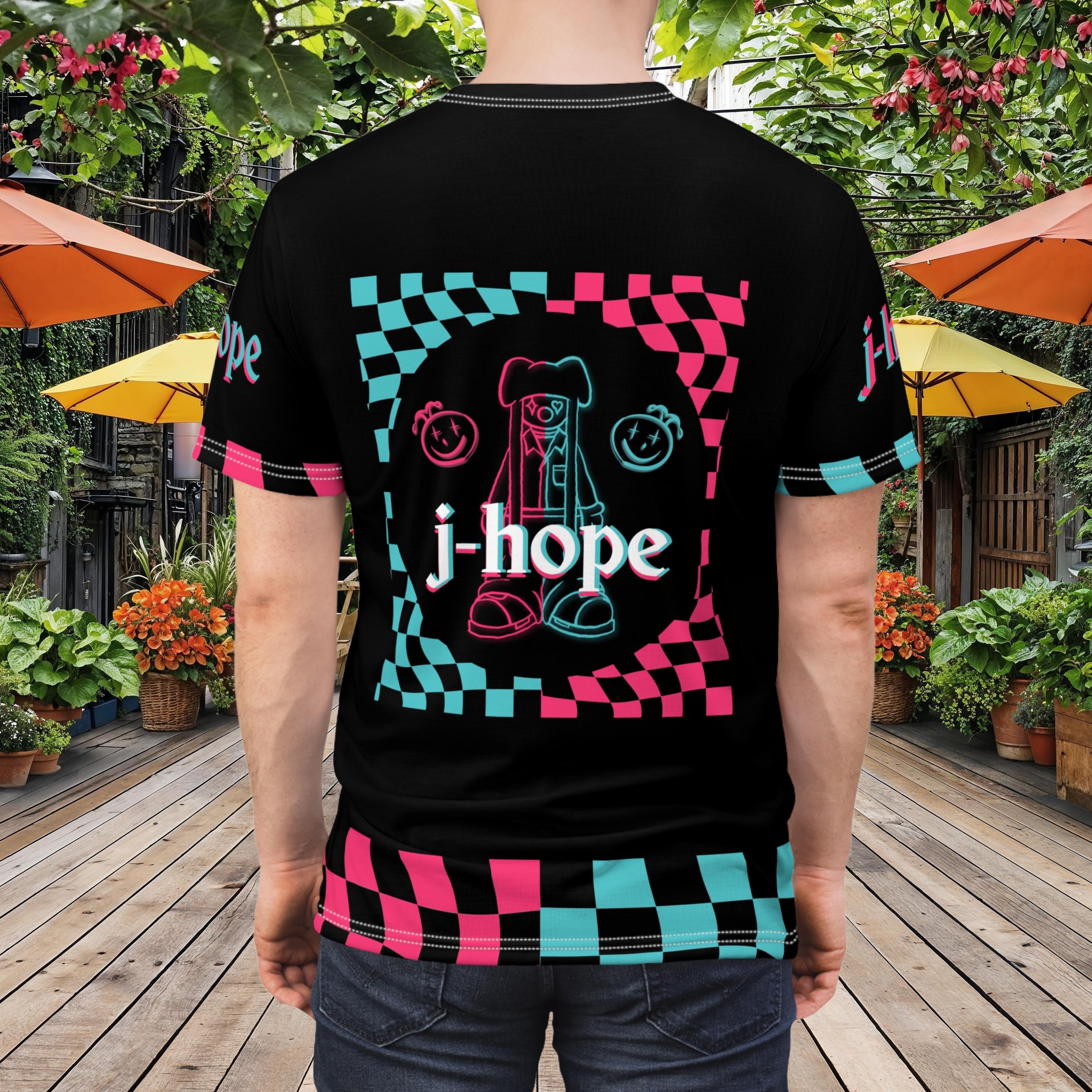 J-hope JITB Jack in the Box Concert Outfit Unisex Tee Pink