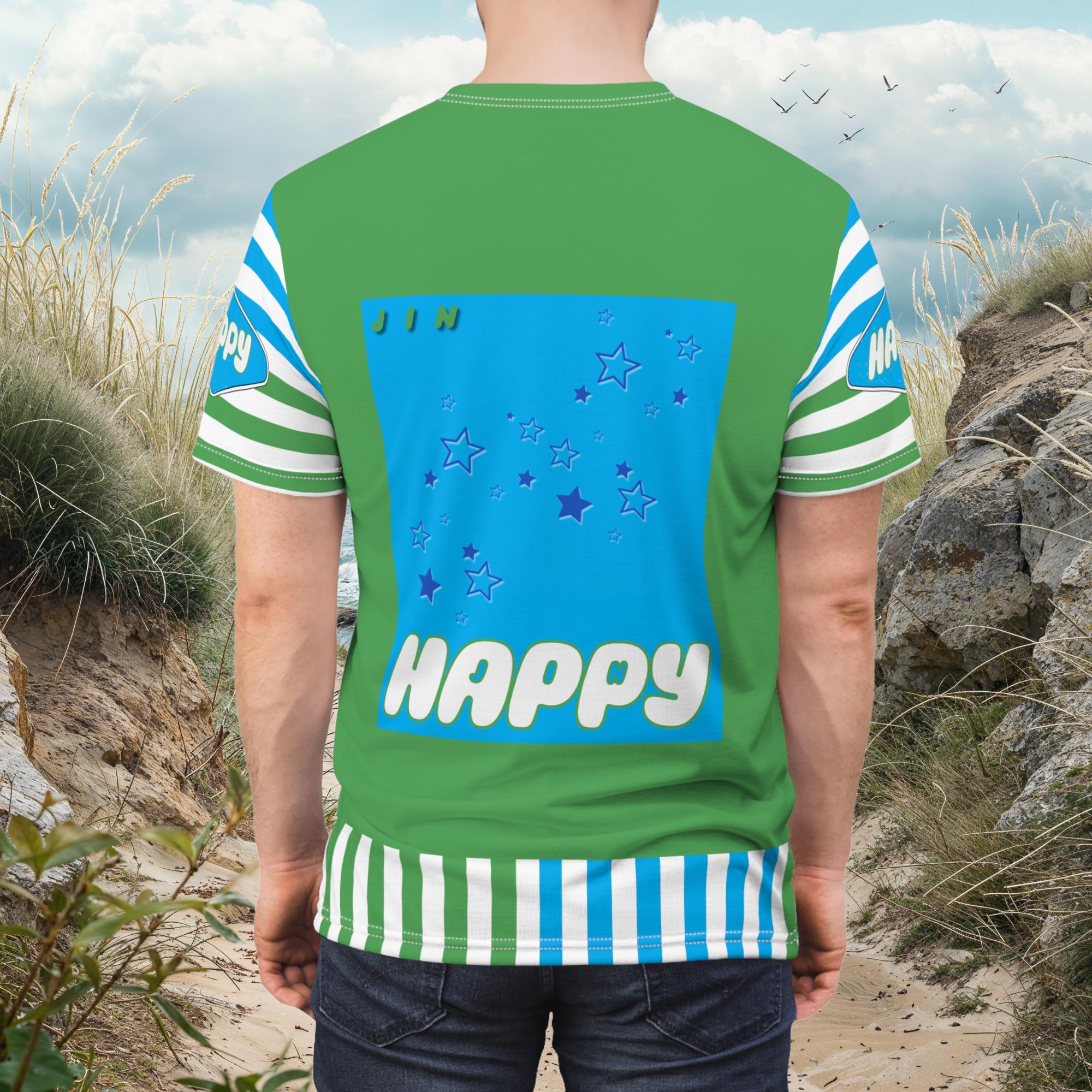 JIN HAPPY TシャツS Jin HAPPY Unisex Tee Navigate Design - BTS Merch, K-pop