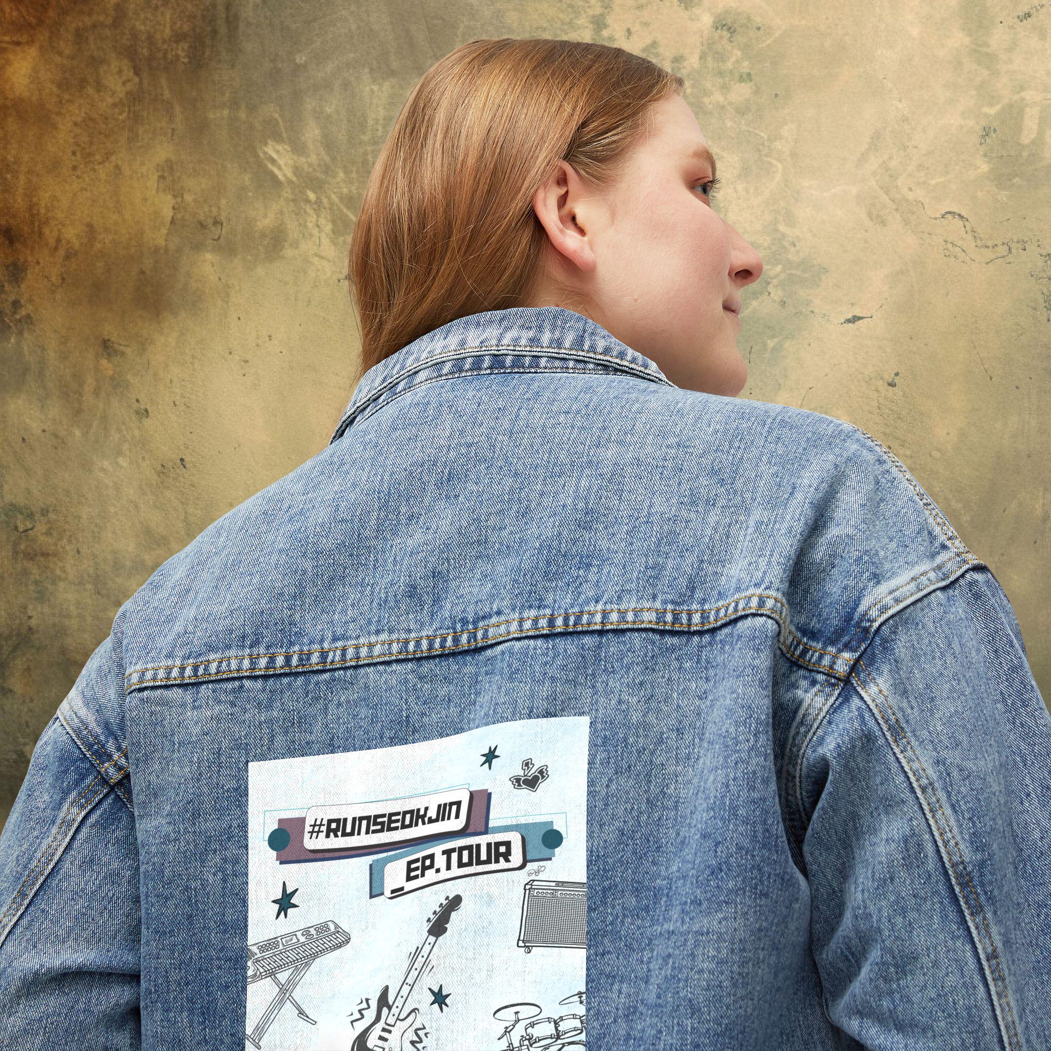 防弾少年団(BTS) - RUNSEOKJIN Denim Jacket デニムジャケット WWH Ｌ 防弾少年団(BTS) - RUNSEOKJIN Denim Jacket デニムジャケット
