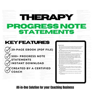 Counselor Notes, Progress Notes, Psychotherapy Notes, Session Notes, Therapy Notes, Therapy Resources, Therapy Tools, Therapy Treatment Plan