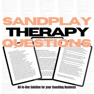Sandplay Therapy Questions, Sandtray Therapy Resources, Sandplay Therapy Note, Kid Therapist Resources, Child Therapist Tools, Child Therapy