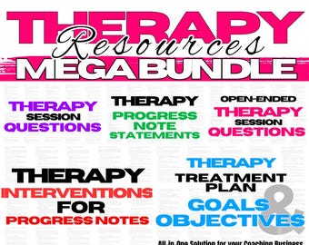 Therapy Resources, Therapy Progress Notes, Therapy Notes, Therapy Questions, Therapy Session Interventions, Therapy Interventions