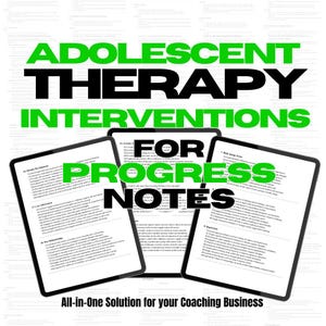 Adolescent Therapy Interventions, Teen Therapy Resources, Child Therapy Tools, Kid Therapy Notes, Teen Terapist, Adolescent Therapist Tools