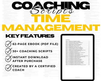 time management for adults,  therapist resources, therapy counseling, coaching scripts, therapy session, coaching session, coaching tools