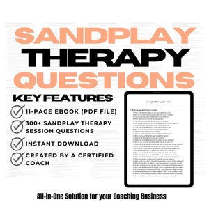 Sandplay Therapy Questions | Sandtray Therapy Resources | Kid Therapist Resources | Child Therapist Tools | Teen Therapist | Teen Therapy