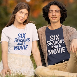 Unisex Community Shirt, Six Seasons and A Movie Shirt, Greendale Community College Shirt, Gift for Community Fans, Community TV Show T-shirt