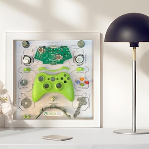 Modèle numérique de démontage de la manette Xbox 360 - Green