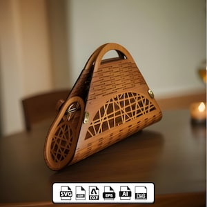MAYA, c'est ce magnifique sac à main en bois avec beaucoup de style