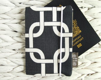 Passport Cover. Navy Travel Passport Holder. Printed Passport Wallet. Travel Gifts for Women. Gift for Traveler