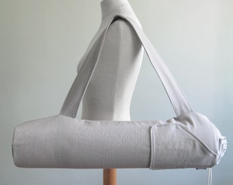 Grey Yoga Bag. Yoga Gifts for Men. Yoga Mat Bag. Yoga Tote Bag. Gift for Yoga Lover. Wholesale Yoga Gear. Yoga Mat Storage. Yoga Mat Holder