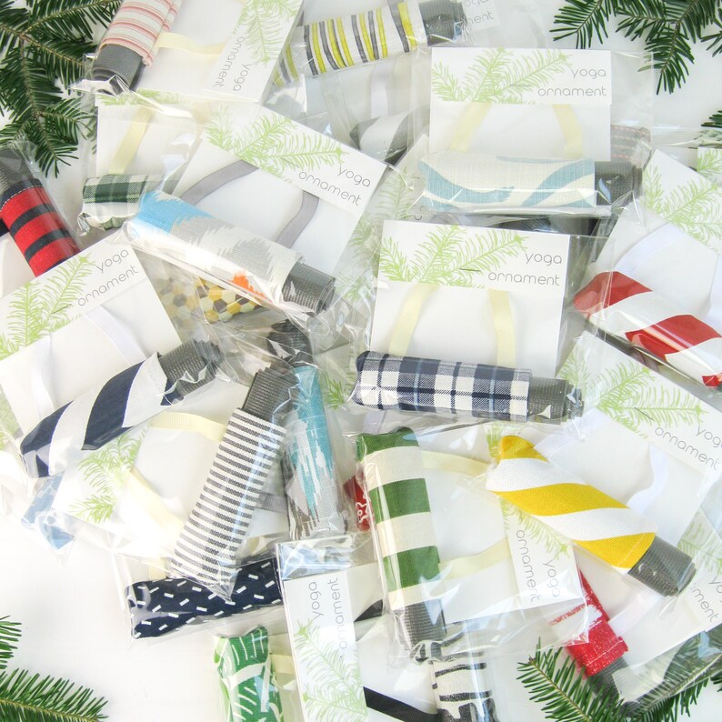 Yoga Teacher Gift. Yoga Ornament. Small Yoga Gift for Woman. Etsy