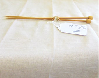 Knitting Needles, Takumi, Size 5, 9 inches long, wood, 1 pair, 2 pieces, Clover, team esst, threadsinthebed, knitting needles