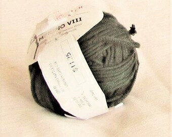 Merino VIII, Trendsetter Garn, 100 Prozent Merino, 100 Meter, Jägergrün 81, sehr dunkelgrün, fadengefilzt, Schurwolle,