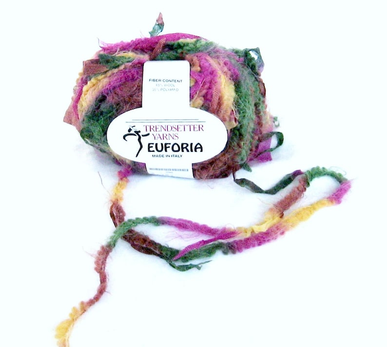 Euforia 46, hilo trendsetter, hilo de novedad, muticolor, F, destash imagen 1