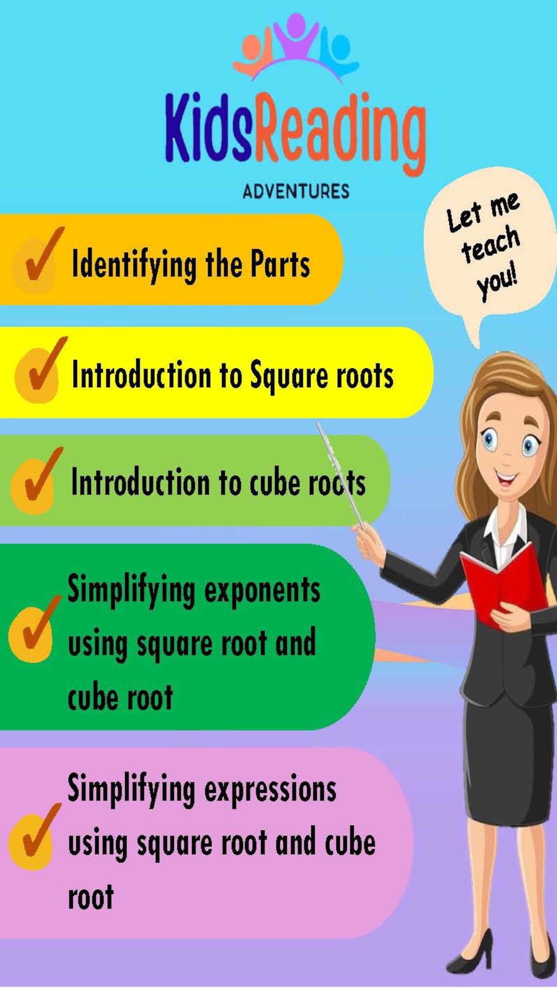 Square Roots & Exponents Worksheets: Math Practice (PDF Download) - Etsy