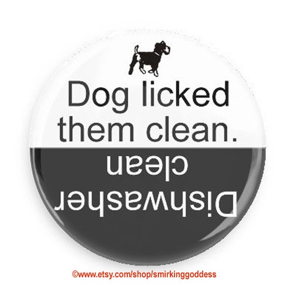 Gift for Dog Owners -Funny and Useful Fridge Magnet  -Dishwasher Clean Magnet