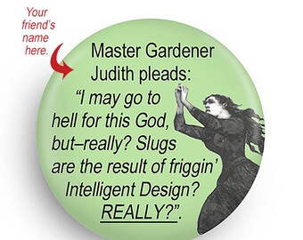 Fun Magnet for Gardeners! Personalization Available!