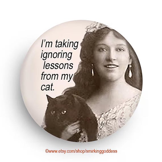 Funny Cat Magnet for Cat Owners-A Fun Stocking Filler!