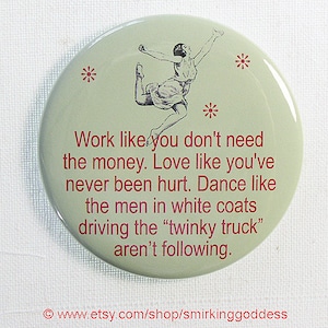 Funny Fridge Magnet Gift for Girlfriend, funny gift for co-worker, an under Ten gift image 1