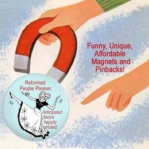 Reformed People Pleaser Funny Fridge Magnet, Psychology Humor image 4