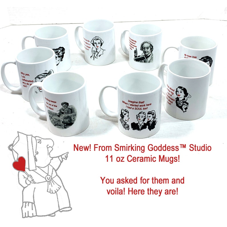 Knitting Mug Fun Stocking Stuffer an 11oz Ceramic Mug Gift Etsy UK