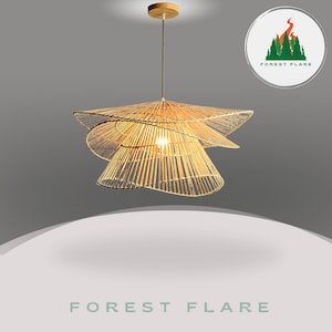 Weaving Pendant Light. Contrast Ceiling Lamp. Rattan Woven Lamp Shade
