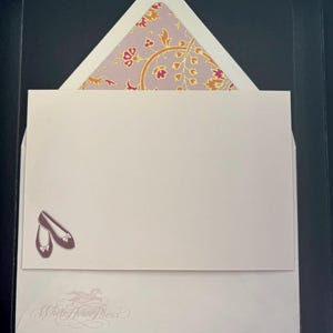Cartes de correspondance féminines / féminines | Motifs de mode - Danse classique