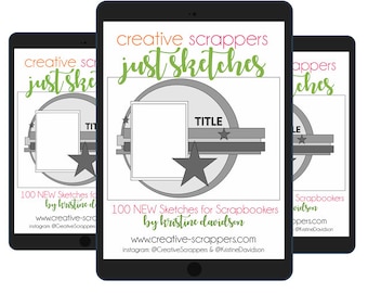 Creative Scrappers - Just Sketches - eBook