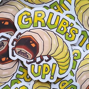 Half-Life &#39;Grub&#39;s Up!&#39; Vinyl Sticker