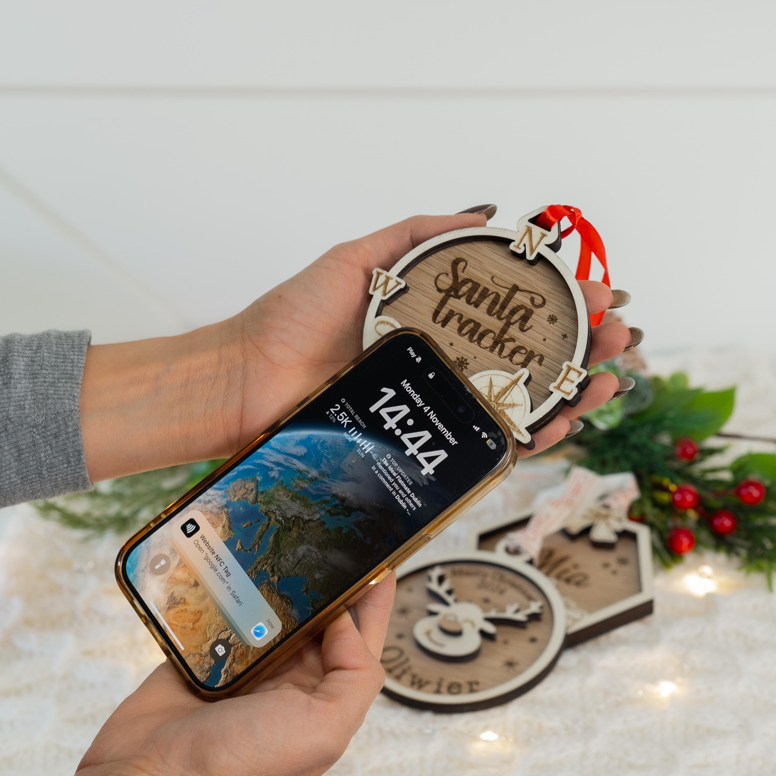 Magical Santa Tracker Advent Calendar, Personalised Santa Tracker Voice ...