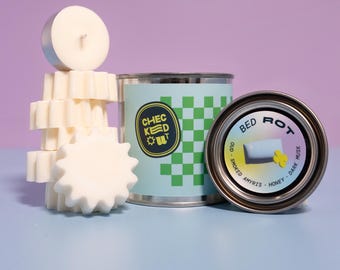 Bed Rot Scented Candle | Soy, Coconut, Apricot Wax | Handmade Candle | Gifts for Her