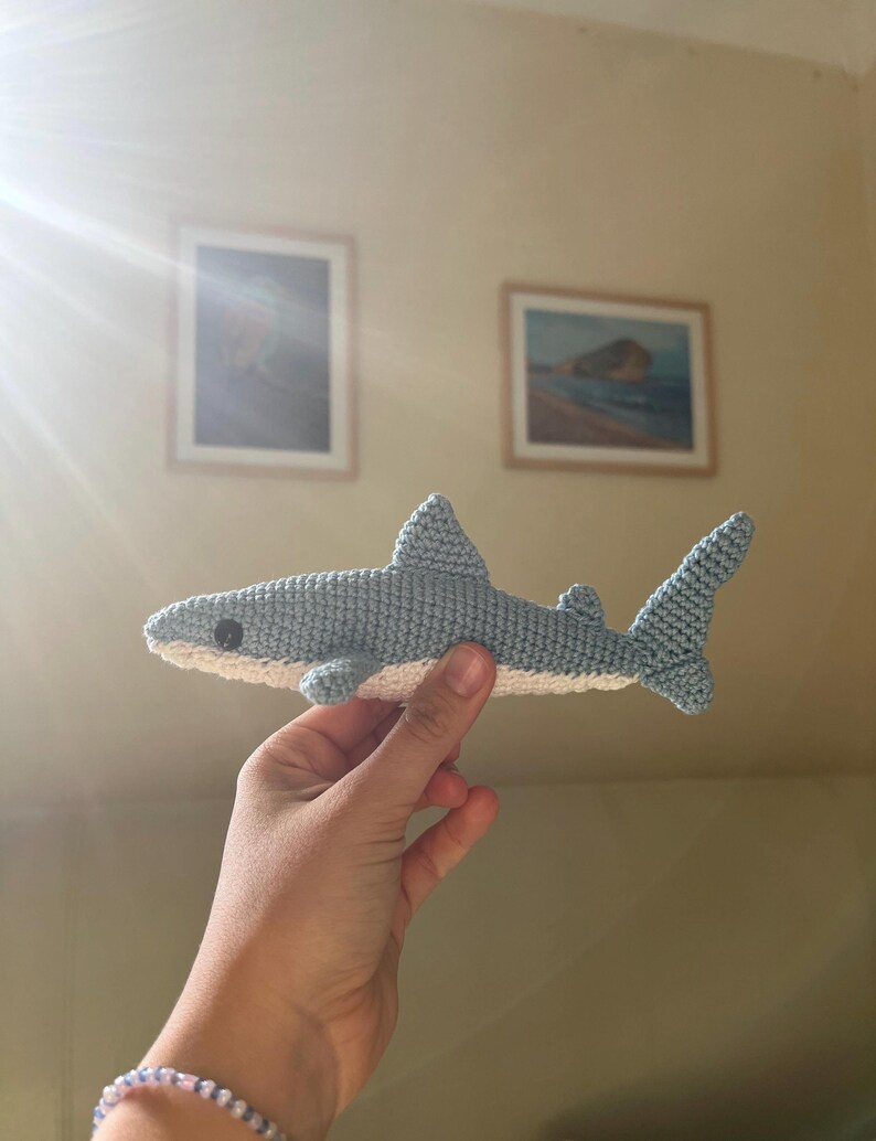 Blue Shark Crochet Pattern - Etsy