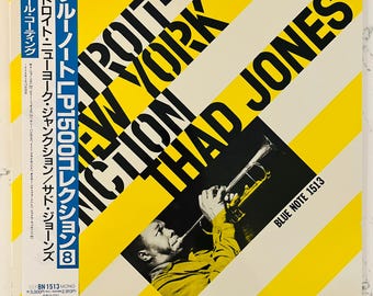 Thad Jones – Detroit-New York Junction - Japan Record LP Blue Note Rare OBI JAZZ 1990