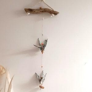 Décoration murale - mobile en origami