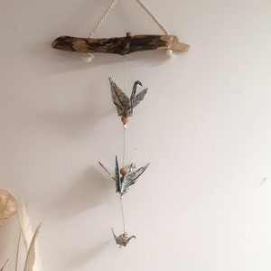 Décoration murale - mobile en origami