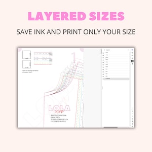 Easy slit mini skirt pdf sewing pattern, high waist mini skirt pattern, easy skirt pattern, beginner friendly skirt, straight skirt pattern