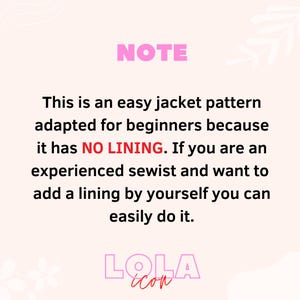 Easy classic jacket pdf sewing pattern for woman, beginner friendly elegant jacket pattern, easy light jacket sewng pattern, gift for sewist