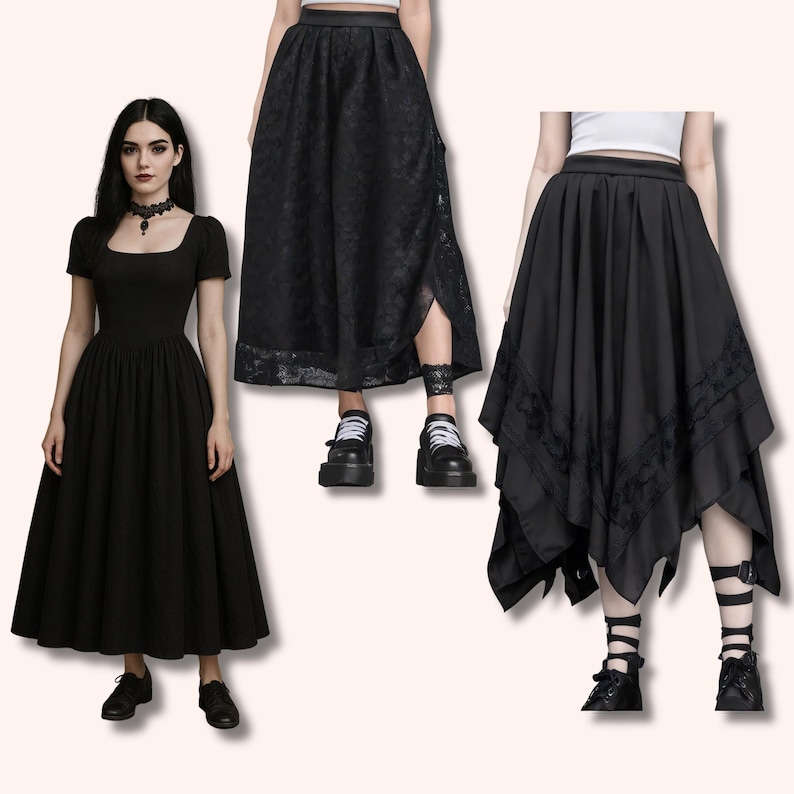 Gothic Sewing Patterns Bundle, Lifetime Access Pdf Sewing Patterns for ...
