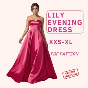 pink lily formal dress Leia | PINK Lily Print High-Neck Maxi Dress main image 1