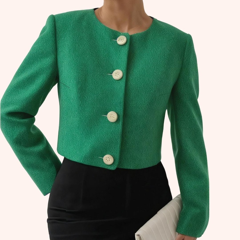 Easy classic jacket pdf sewing pattern for woman, beginner friendly elegant jacket pattern, easy light jacket sewng pattern, gift for sewist