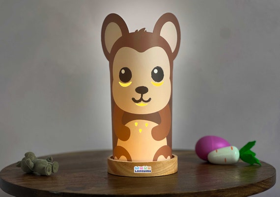 Monkey Side Light & FREE Swappable Light Shade. Backed by Science