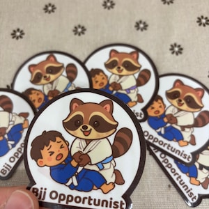 BJJ Opportunist Sticker